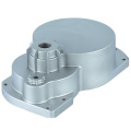 Kundenspezifisches Aluminium-Druckguss-Maschinen-Ersatzteil mit CNC-Bearbeitung und anodischer Oxidation